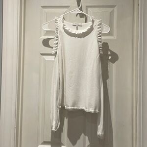 Milly ruffle cold shoulder SZ P